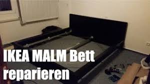 Ikea Malm Bett Reparieren Und Verstarken Youtube