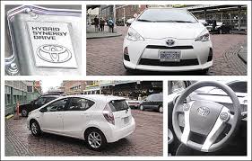 At 53 mpg, the prius c should be the ideal. 2012 Toyota Prius C First Impressions Editor S Review Car Reviews Auto123