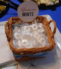 Nautical Themed Baby Shower Ideas Lifesaver Mints Nautical Baby Shower Boy Baby Shower Nautical Theme Baby Shower Themes