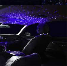 Usb Atmosphere Decoration Blue Purple Led Projector Light For Interior Ceiling Ebay Car Roof Car Decor Star Night Light