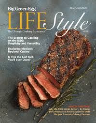 Season your steaks liberally on both sides with soy sauce, worcestershire sauce and your favorite steak rub to light your big green egg, add lump charcoal, filling to the first line. Big Green Egg Lifestyle Magazine V8 18 By Big Green Egg Issuu