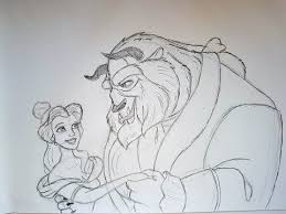 Maybe you would like to learn more about one of these? 11 Easy How To Draw Beauty And The Beast 1991 Youtube Beauty And The Beast Drawing Disney Drawings Sketches Drawings