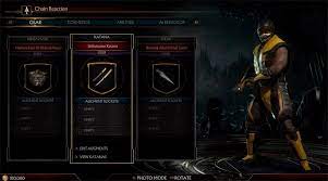 Mortal Kombat 11 Gear Is Cosmetic Only