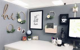 50 Gorgeous Cubicle Decoration Ideas Cubicle Decoration Gorgeous Ideas Officeorganizat Work Cubicle Decor Work Space Decor Office Space Decor