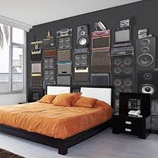 Music Themed Home Decor Wallpaper Design For Bedroom Music Themed Bedroom Music Bedroom