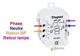 Cablage Branchement Telerupteur Legrand Unipolaire A Vis Pour Boitier De Derivation Voir Contacteur Electrique Electricite Schema Cablage Electrique Maison