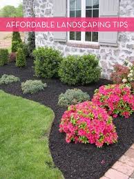 10 Tips For Landscaping On A Budget Front Yard Landscaping Design Outdoor Landscaping Front Yard Landscaping