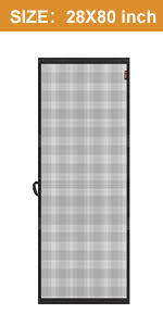 We carry a variety of doors in various sizes. Magzo Hanging Screen Door 24 X 80 Durable Fiberglass Screen Door With Retractable Tension Rod And Hook And Loop Fit Door Size 24 X 80 Inch Sliding Front Back Storm Door Screen