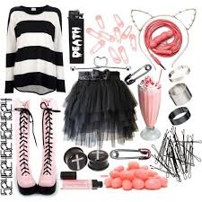 Designer Clothes Shoes Bags For Women Ssense Pastel Goth Outfits Pastel Goth Fashion Goth Outfits The combination of goth and. pastel goth outfits