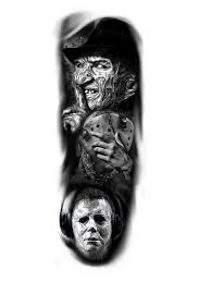And you can get bored with such a creepy picture on your body. Pin By Allende On Tattoo Shop Movie Tattoos Horror Tattoo Horror Movie Tattoos