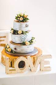 Pin On Naked Wedding Cakes