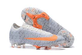 Nike Mercurial Vapor 13 Elite Fg Off White With Black Spots And White Color In 2020 Nike Vapor Black Spot