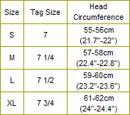 59 Correct Boonie Hat Size Chart