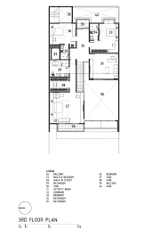 Electrical plans for each floor plan. Gallery Of R E House Dp Hs Architects 18