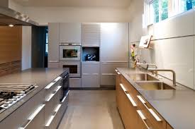 Dampen a soft cloth and sprinkle some of the cleanser on it. Metal Kitchen Cabinets Advantages And Disadvantages Of Stainless Steel