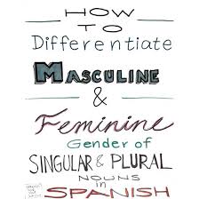 How To Know If A Word Is Masculine Or Feminine In Spanish