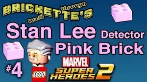 › lego marvel superheroes 2 gwenpool mission. Stan Lee Detector Pink Brick 4 Lego Marvel Super Heroes 2 Gwenpool Mission 4 Defying Conventions Youtube