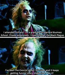 Tim burton created a cult classic with this movie, beetlejuice starring geena davis, alec baldwin it's a hilarious movie that still stands the test of time. Beetlejuice Quote Beetlejuice Movie Beetlejuice Quotes Beetlejuice