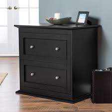 Black file cabinet 2 drawer. Belham Living Hampton 2 Drawer Lateral Wood Filing Cabinet Black From Hayneedle Com Filing Cabinet Black Office Furniture Wooden File Cabinet