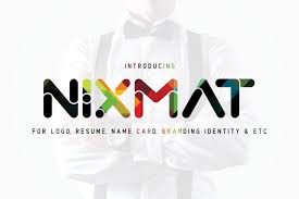 It's also professional and modern, making it a great font to use on a resume. Nixmat A Brand Identity Font 7858 Logo Font Bundles