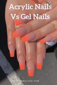 Acrylic Nails Vs Gel Nails Ultimate Decision Making Guide Ombre Acrylic Nails Simple Acrylic Nails Coffin Nails Designs