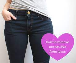 An easy how to video. How To Remove Excess Dye From Jeans 5 Steps With Pictures Instructables