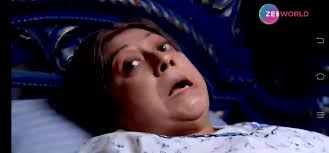 Nayan got another vision and she saw the woman, she couldn't talk, she  asked for water that's filled with sugar, she was doing as if she has  stroke, but what does this