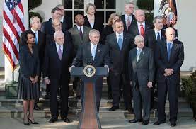 Trump also will have more intelligence officials in his cabinet than bush or obama had. President Bush Meets With Cabinet