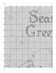Winter Cross Stitch Pattern Polar Bears