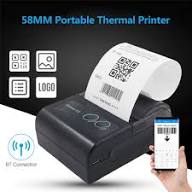 Portable Thermal Printer Mini Wireless Lable Receipt Printer USB Bluetooth ESC/POS Command 58Mm for Windows Android Ios : Amazon.co.uk: Stationery & Office Supplies