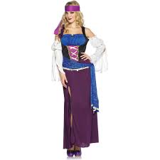 Wear this gypsy costume to your office party this october and take the opportunity to look into the palm of the head honcho. Mystic Gypsy Adult Halloween Costume Walmart Com Walmart Com