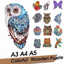 Where can i find tips for solving jigsaw puzzles? 3d Animal Puzzle Diy Wooden Jigsaw Puzzles Kids Bear Tiger Giraffe Animal Shape Puzzles For Adults Kids Birthday Gift Home Decor Puzzles Aliexpress