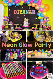 Find the best free stock images about neon. Neon Party Glow In The Dark Party For 6th Birthday Party Fun With Mama