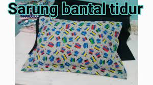 Buat yang sama untuk bahagian atas kain c. Diy Tutorial Cara Membuat Sarung Bantal Tidur Covercushion Youtube