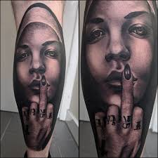 Brandon's lower sleeve, part healed and part fresh done to day. More like  this please. #pennyblacktattoobutter #tattooeverythingsupplies  #uktattooartist #uktattooartists #blackworktattoo #blackandgreytattoo  #blacktattoo