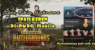 Check spelling or type a new query. Cara Membuat Nickname Dengan Spasi Keren Di Game Pubg Mobile Rumah Multimedia