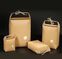 Biodegradable Custom Kraft Bag Quality Brown Natural 2-20Kg ...