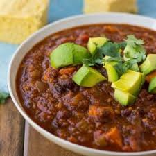 This Was Amazing Not Spicy I Didn T Have Red Pepper Or Celery But Tossed In An Extra Ca Sweet Potato Black Bean Chili Vegan Recipes Healthy Easy Vegan Chili