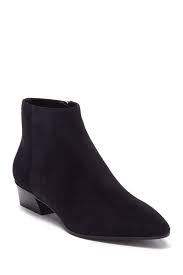 Aquatalia Fosca Weatherproof Suede Pointed Toe Ankle Bootie Hautelook