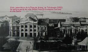 Vista Desde La Plaza De Armas Al Teatro Dante Anos 20 Plaza De Armas Vistas Fotos