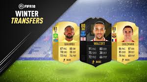 If you have any questions about how he plays. January Transfers Confirmed Deals Rumours W Walcott Griezmann More Fifa 18 Ultimate Team