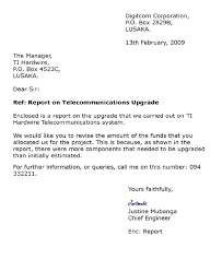 Inquiry Letter Semi Block Style Letter