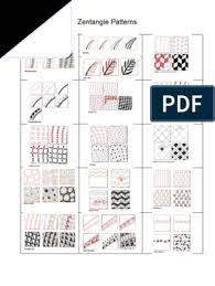 Pdf, txt or read online from scribd. Zentangles Patterns Pdf