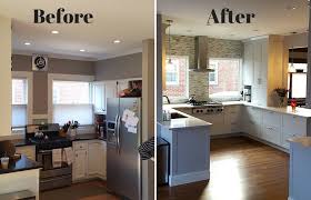 kitchen remodel before and after