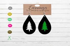 Download Christmas Earring Svg Free Svg Cut Files PSD Mockup Templates