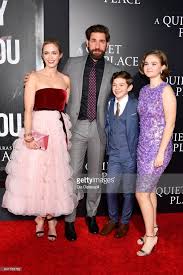 Emily blunt, john krasinski, millicent simmonds and others. Quiet Place New York Premiere Photos And Premium High Res Pictures John Krasinski Emily Blunt Premiere