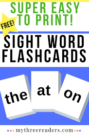 Buying greeting cards at your. Make Your Own Sight Word Flash Cards Free Printable For You