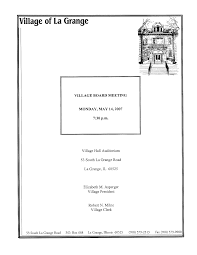 Village of La Grange