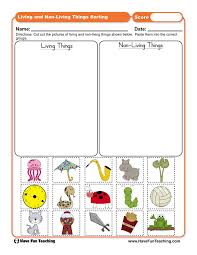 Living things are those things which can grow, move, breathe and reproduce. Living Things And Non Living Things Sorting Worksheet Have Fun Teaching
