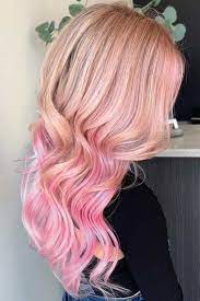 40 Shades Of Pastel Pink Hair To Look As Stunning As Barbie Pastel Pink Hair Pink Blonde Hair Pink Underneath Hair